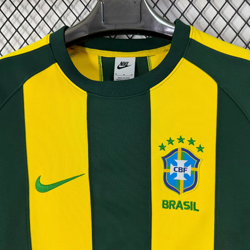 Brasile Brazil Yellow Green Sweatshirt 2
