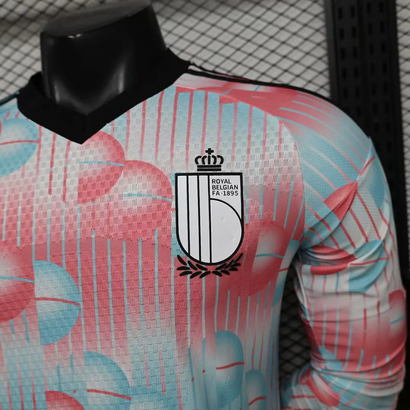 Belgio Belgium Away Long Sleeve Player 5