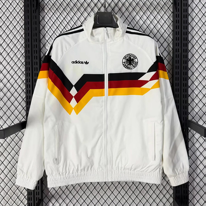 Germania Germany White Windbreaker