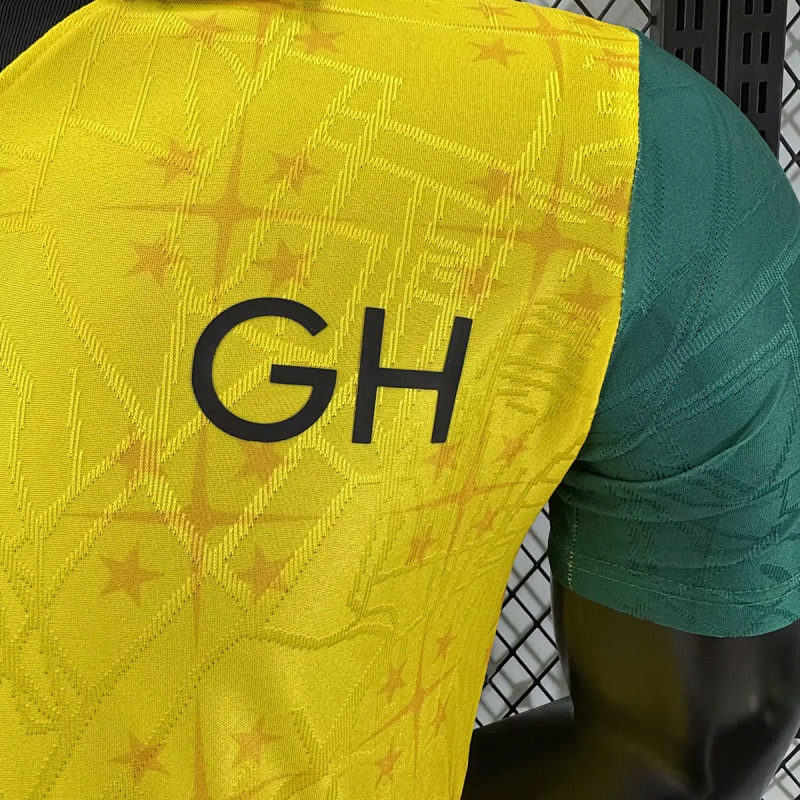 Nazionale Ghana Coat Of Arms Yellow Player 4