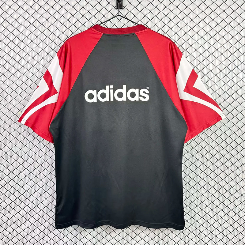 Newcastle 95/96 Newcastle United Black Red White Training Jersey 4