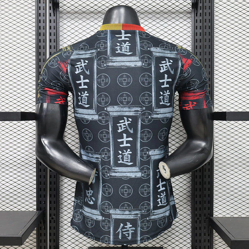 Giappone Japan Kanji Bushido The Way of the Warrior Black Player 7