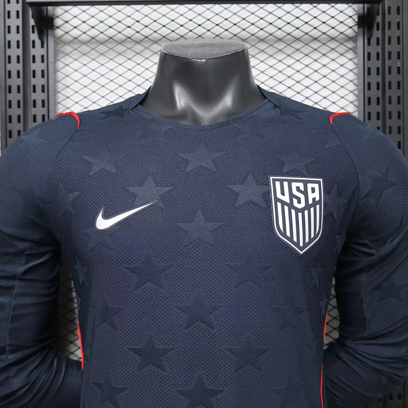USA USA Away Player Long Sleeve 2