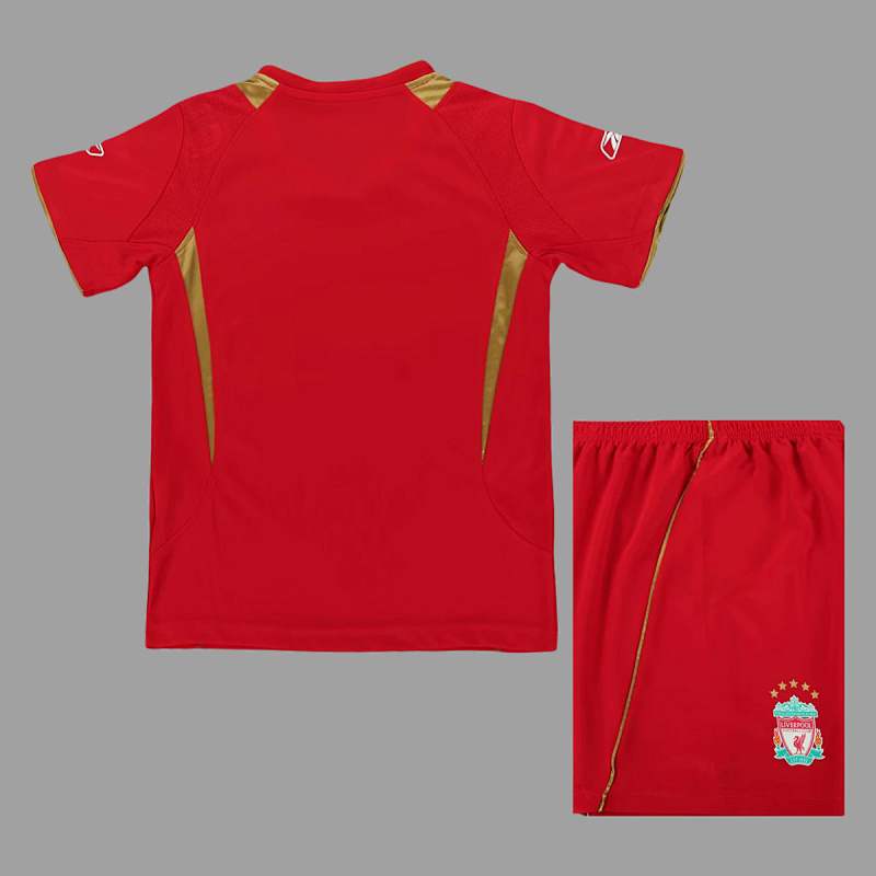 Liverpool 05/06 Liverpool Home Kids Retro Size 16-28 2