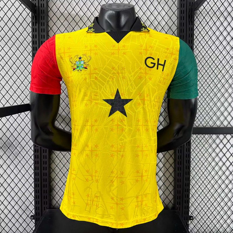 Nazionale Ghana Coat Of Arms Yellow Player