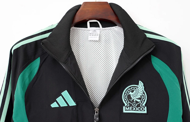 Messico Mexico Tiro Black Windbreaker 4