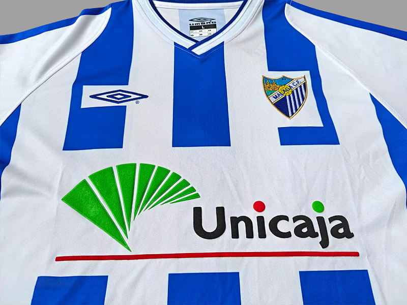 Malaga Soccer 01/02 Malaga Home Retro 2