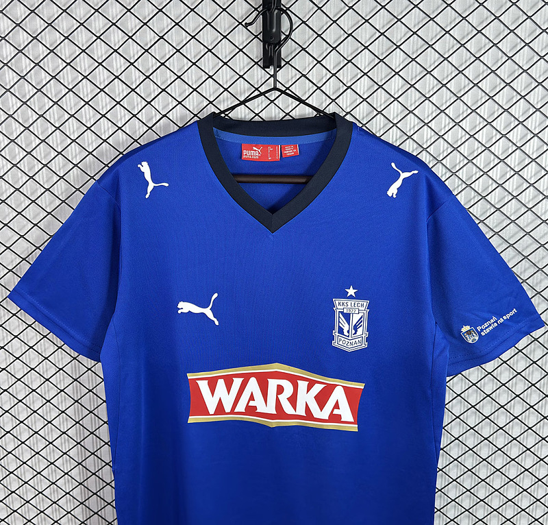 Lech Poznan 08/09 Lech Poznan Home Retro 3