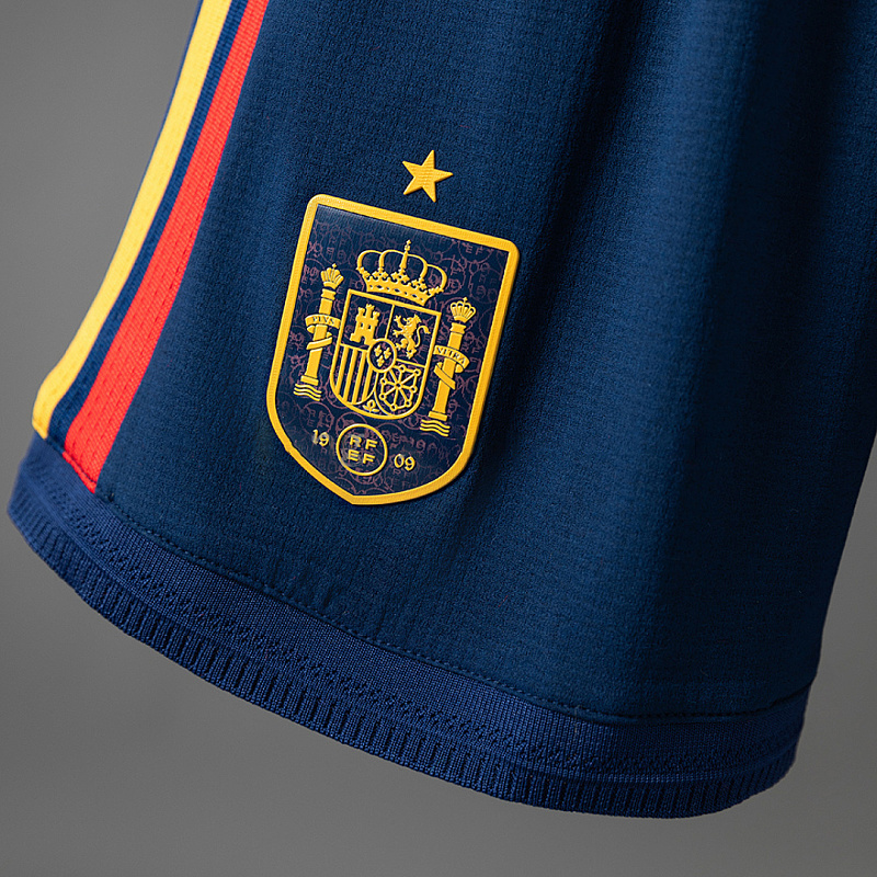 Spagna Spain Home Player Soccer Shorts 6