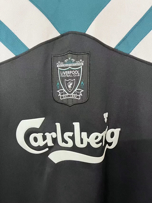 Liverpool 95/96 Liverpool Green Training Retro Jersey 2