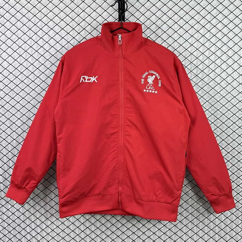 Liverpool 04/05 Liverpool Champion Final Red Windbreaker
