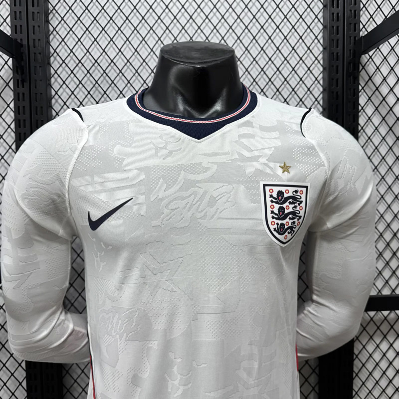 Inghilterra England Home Long Sleeve Player 4