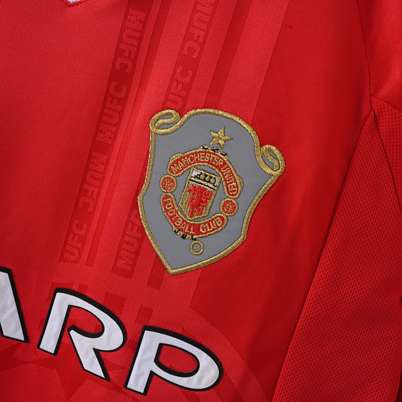 Manchester United 98/99 Manchester United Champions League Final Long Sleeve Retro 5