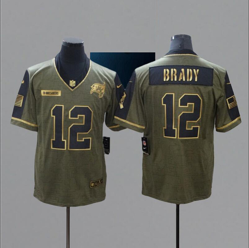 New Tribute New Tribute Gold Edition NFL Jersey S-XXXL 4