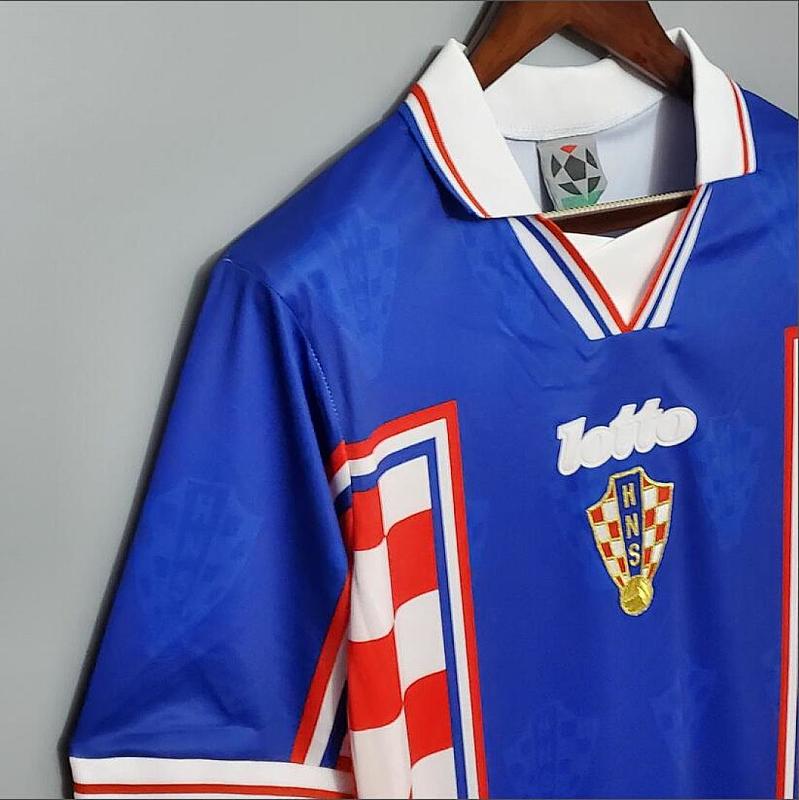 Croazia Retro 1998 Croatia home S-XXL 5