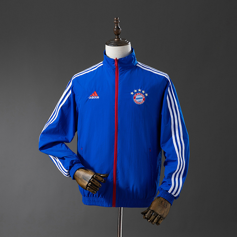 Bayern Munich 25/26 Bayern Munich Trench Coat Reversible S-3XL 4