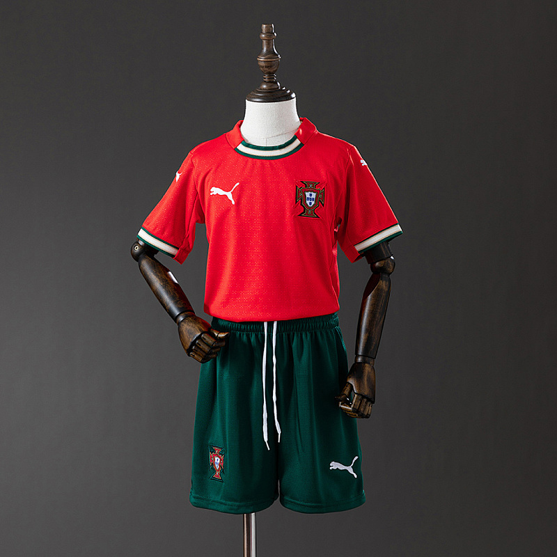 Portogallo Portugal 25/26 Home kids kit Jersey SIZE 16-28