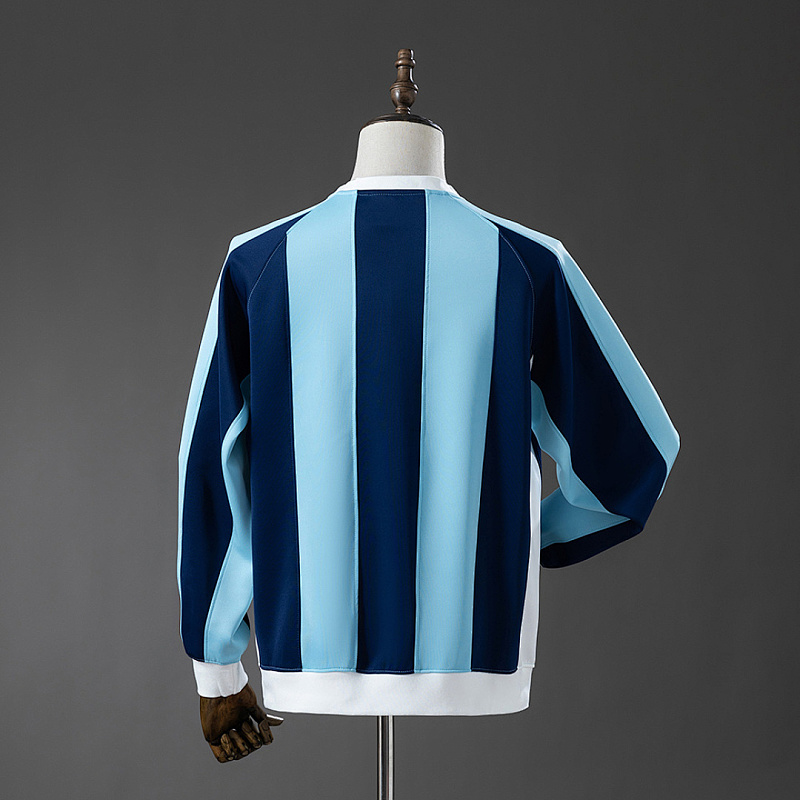 Argentina Argentina 25/26 Long-sleeved Sweatshirt - Dark Blue & Light Blue M-4XL 2
