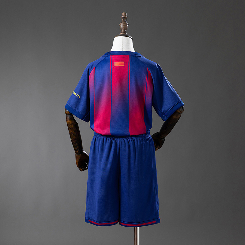 Barcelona Barcelona 25/26 collaboration x DPLAY Kids Kit Jersey SIZE 16-28 2