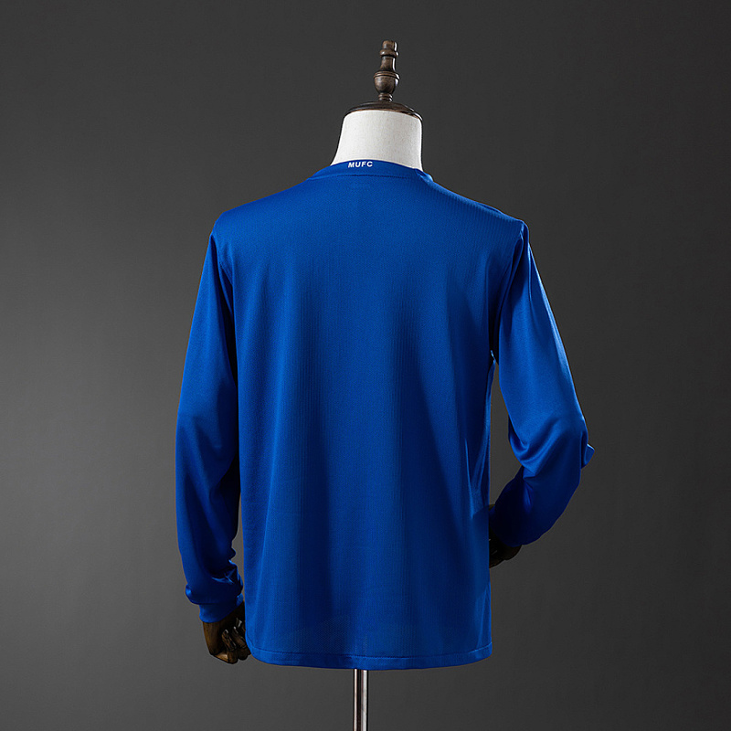 M-U 2008/09 M-U 2008/09 Second Away Long Sleeve Retro Jersey S-XXL 2
