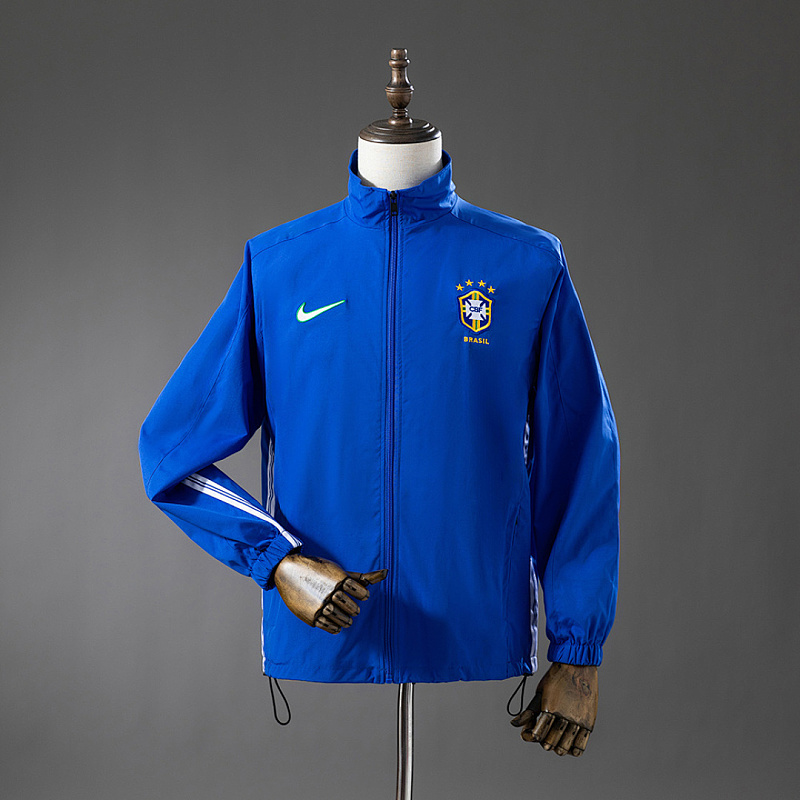 Brasile Brazil 1998 Windbreaker - Blue S-XXL