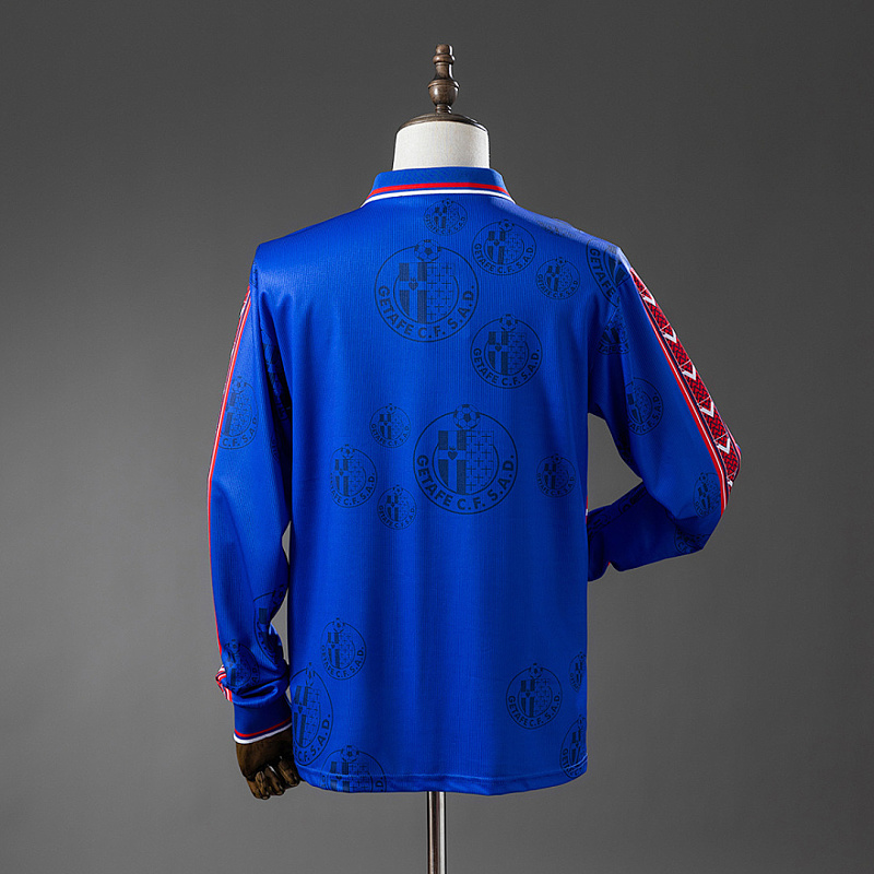 Getafe Long-Sleeve Getafe 98/99 Home Long-Sleeve Retro Jersey S-XXL 2