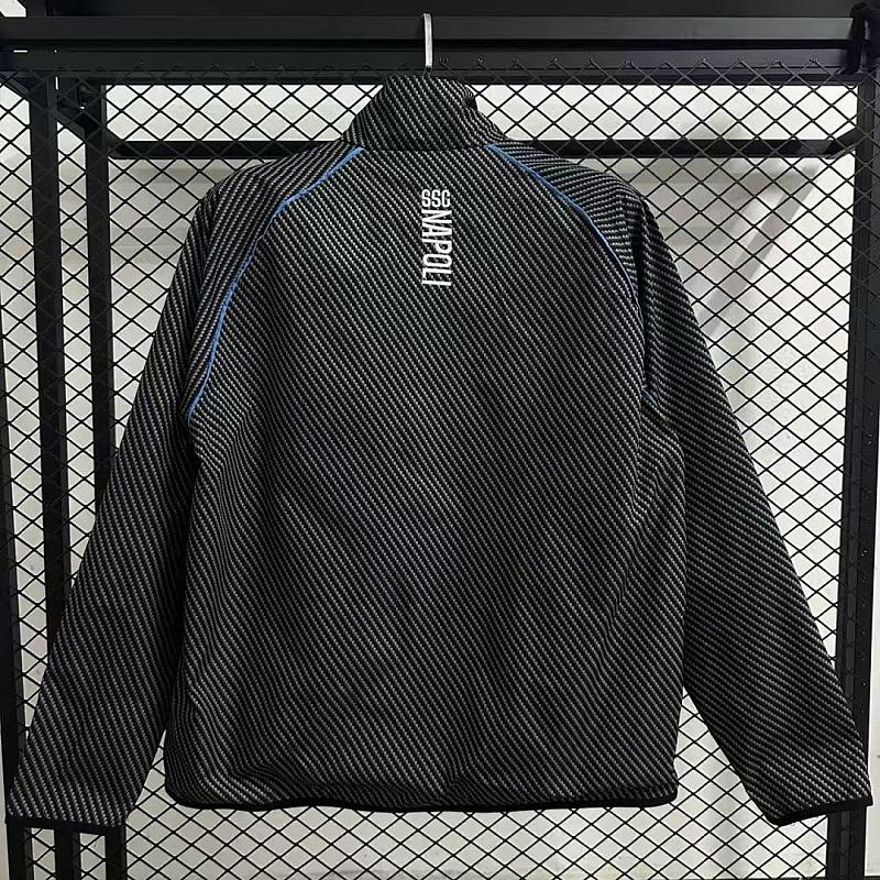 Napoli 25/26 Napoli pad printed black waterproof windbreaker 4
