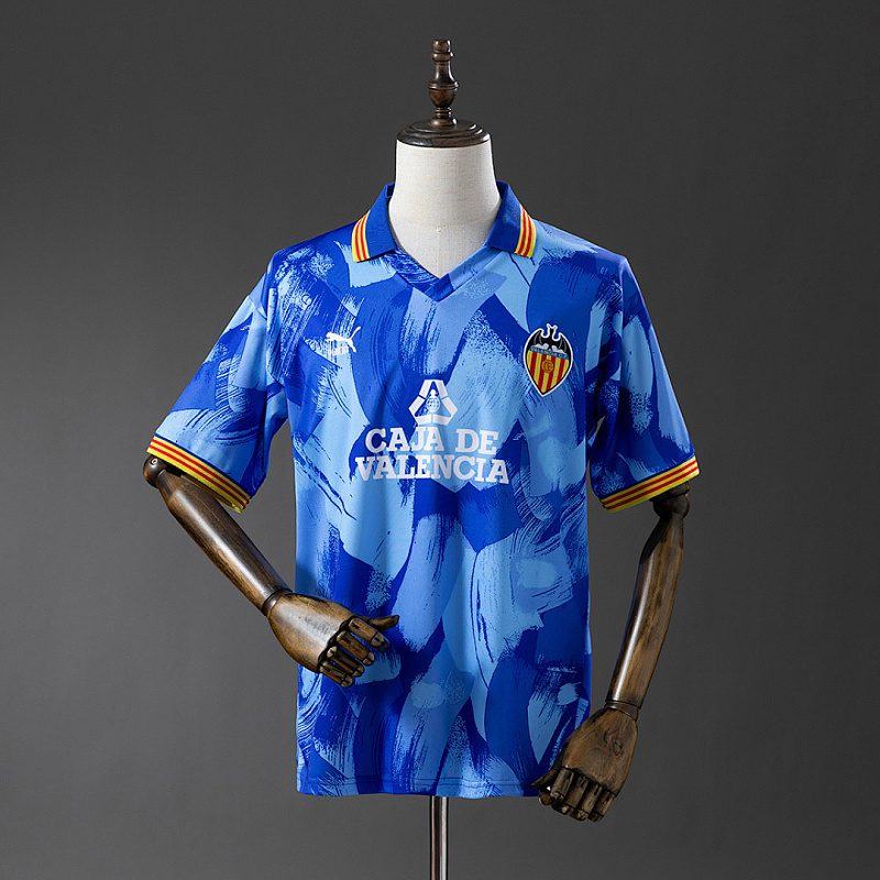 Valencia Valencia 90/91 Away Retro Jersey S-XXL