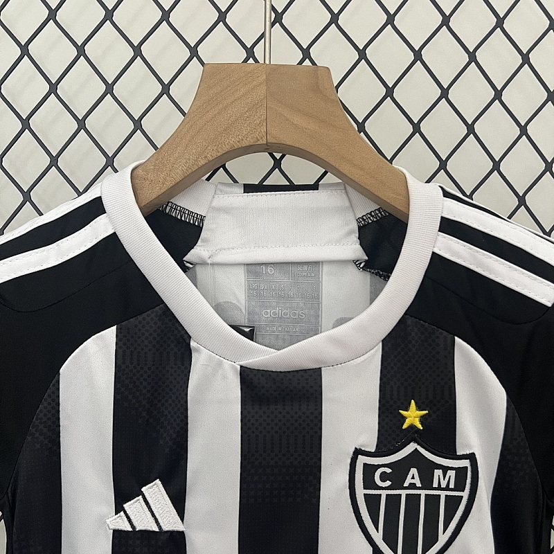 Atletico Madrid 24/25 kids Atlético Mineiro home size: 16-28 3