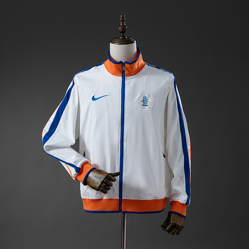 Olanda Netherlands 10/11 Windbreaker - White S-XXL