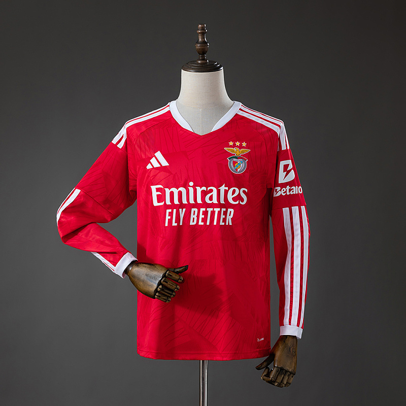 Benfica Benfica 26/27 Home Long Sleeved Jersey S-4XL