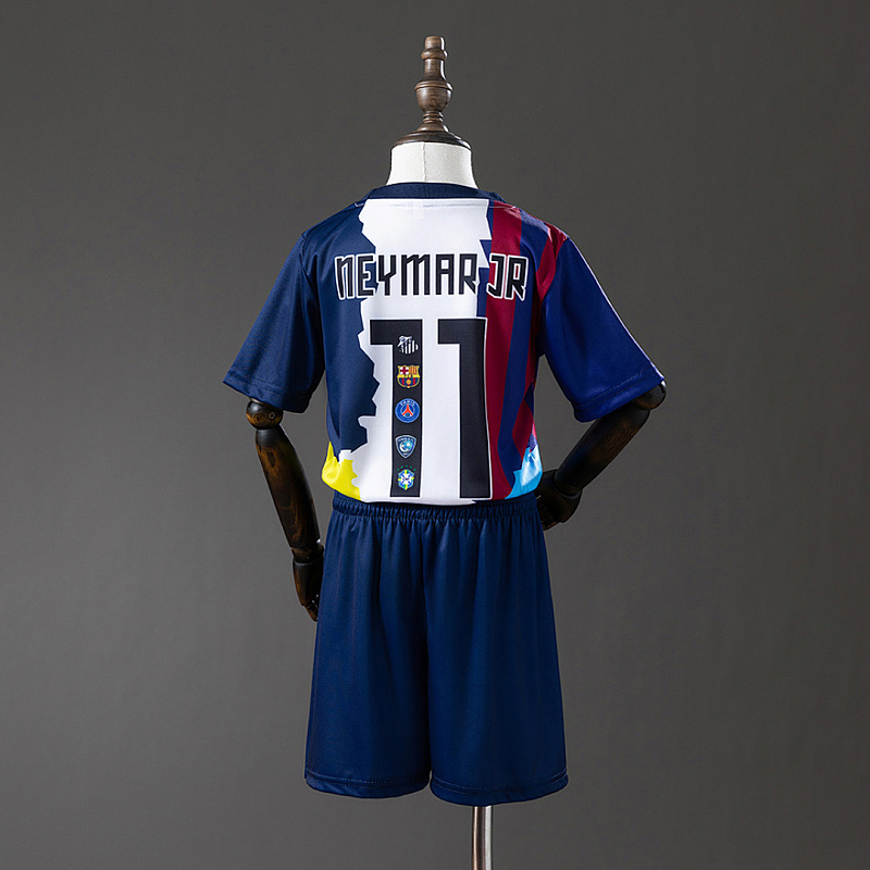 Neymar jr Neymar jr 25/26 Commemorative kids kit Jersey SIZE 16-28 2