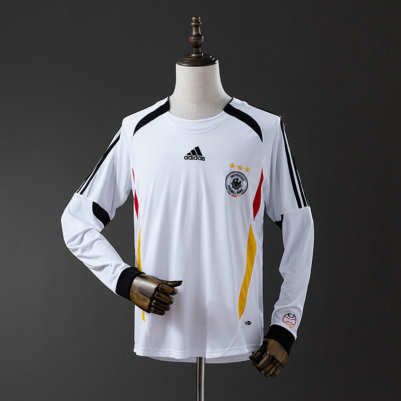 Germania Germany 2006 Home Long Sleeve Retro Jersey S-XXL