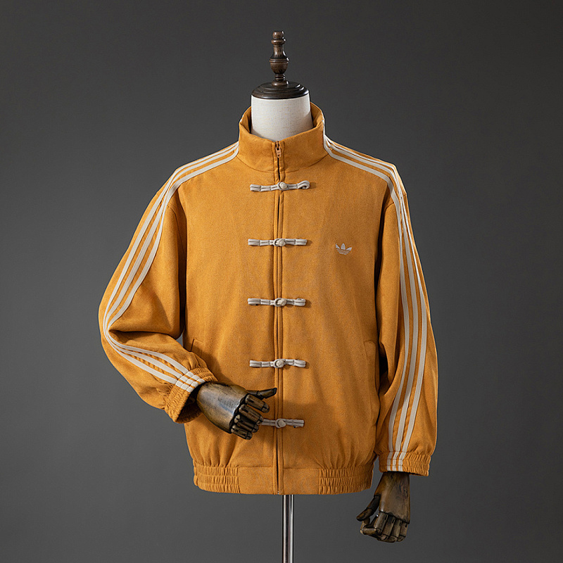 (Chinese New (Chinese New Year) Tang-style jacket - Orange S-XXL