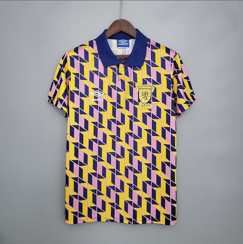 Scozia Retro Scotland 1988/89 third away S-XXL