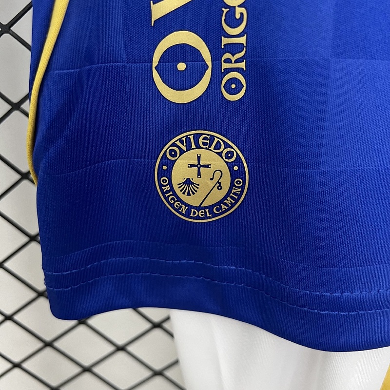 Real Oviedo 25/26 Kids Real Oviedo Home Size: 16-28 2