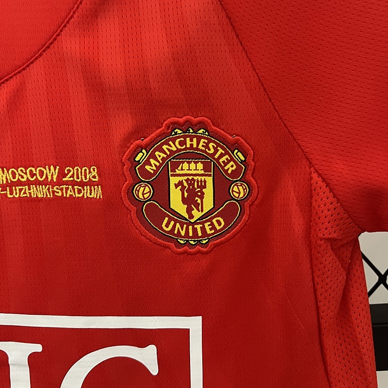M-U Champions kids M-U 07/08 Champions League version home size: 16-28 4