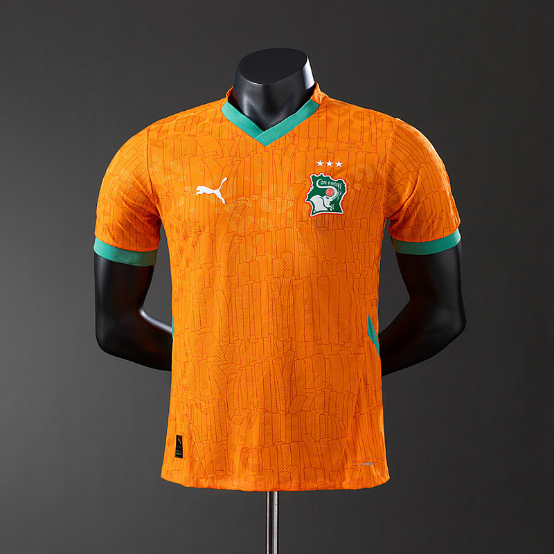 Ivory Coast Ivory Coast 2025 Home Player Jersey S-3XL