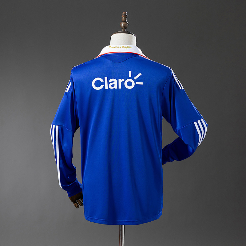 2011 Long Retro 2011 Long Sleeve Universidad de Chile home S-XXL 2