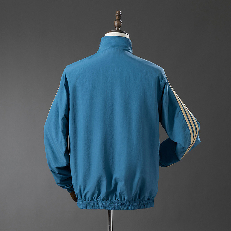 M-U Reversible M-U Reversible Jacket Windbreaker - Blue&Black S-XXL 3