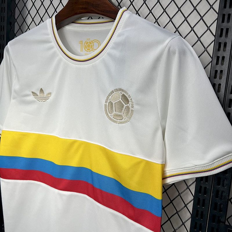Colombia Colombia 2024/25 100th Anniversary Jersey S-XXXXL 4