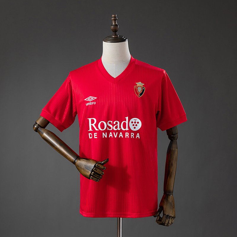 Osasuna Jersey Osasuna 87/88 Home Retro Jersey S-XXL