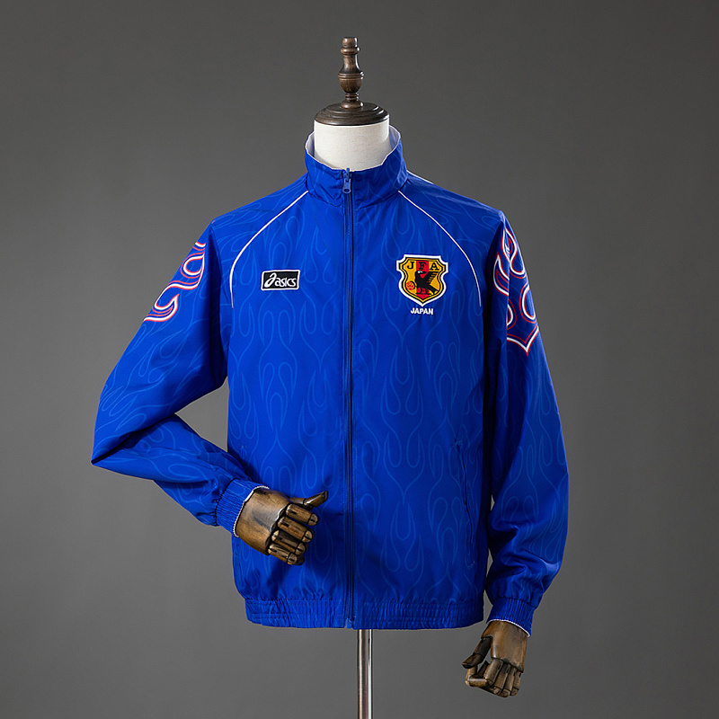 Giappone Japan 1998 Reversible Anthem Jacket Retro Windbreaker S-3XL 4