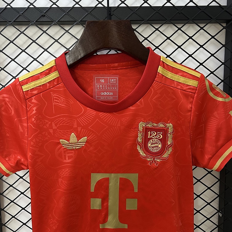 Bayern Munich 25/26 kids Bayern Munich 125th Anniversary Jersey 16-28 6
