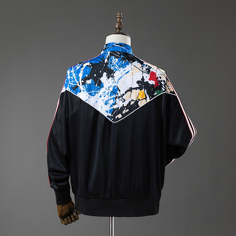 M-U x M-U x Stone Roses Track Top 'Black Multi S-XXL 2