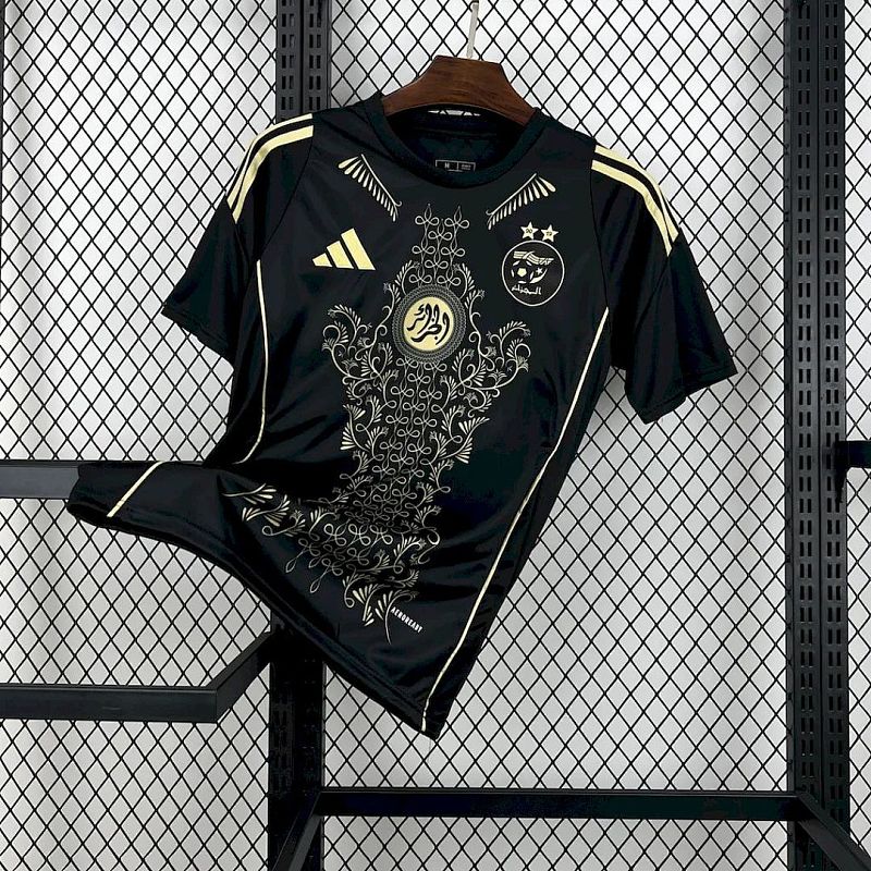 Algeria 2024/25 Algeria 2024/25 Karakou Black gold Jersey S-XXL