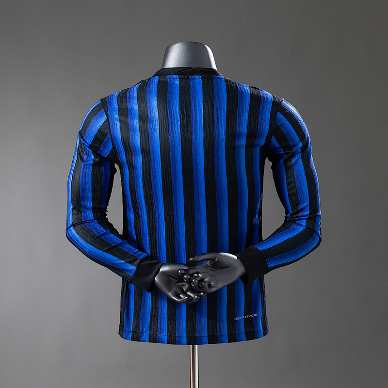 Inter Inter Milan 25/26 Home Long-Sleeve Player Jersey S-3XL 2