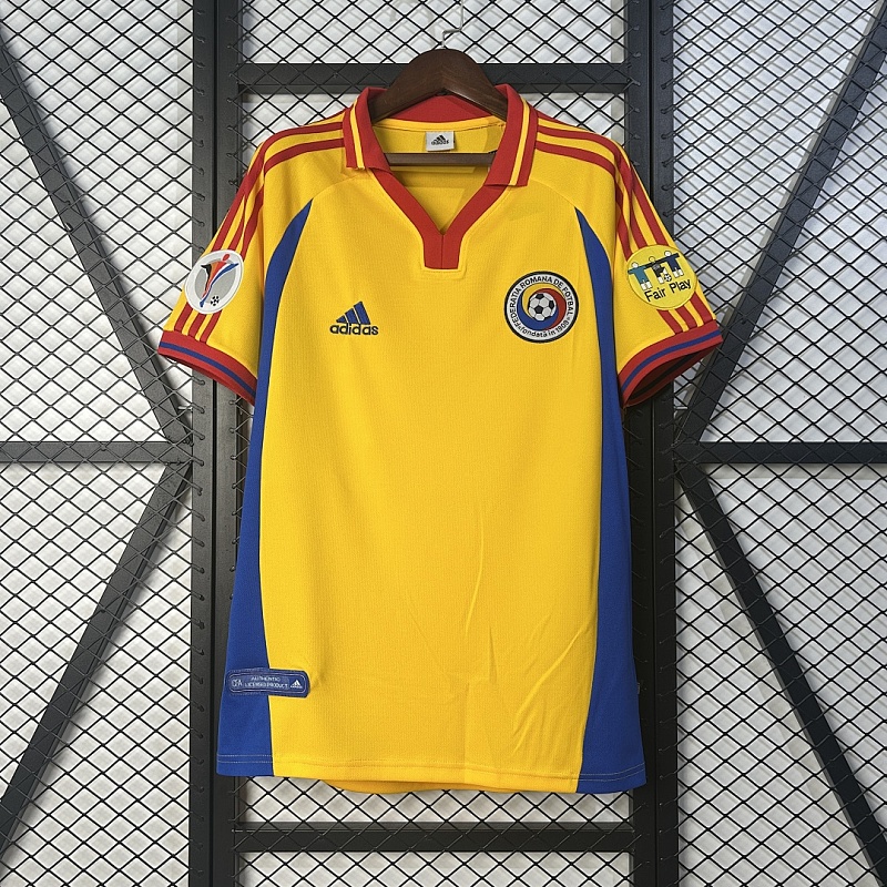 2000 Romania Retro 2000 Romania Home S-XXL