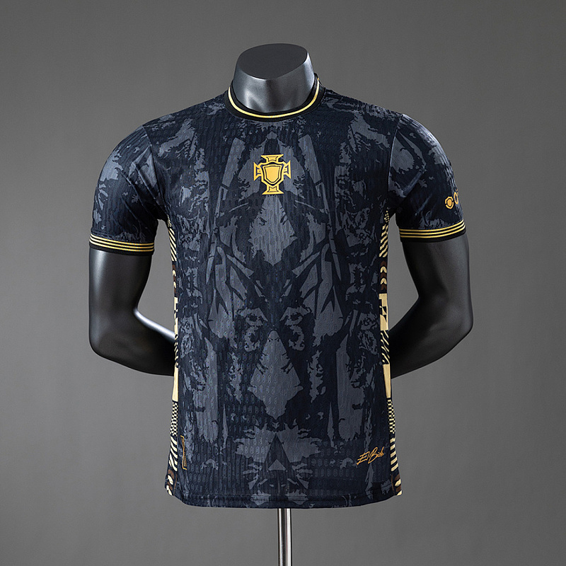 Portogallo Portugal 2026 Special Edition Player Black Jersey S-3XL