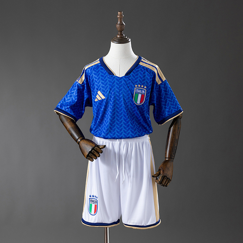 Italia Italy 2026 Home Kids Kit Jersey Size 16-28